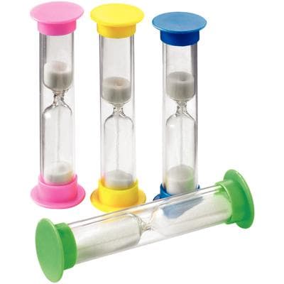 3-Minute Brushing Timers, Assorted Colors, 1" W x 3-1/2" H, 40/Pkg thumbnail 2