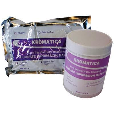 Kromatica Dust Free Alginate Impression Material, Fast Set - Cherry, 10 lb Refill Box thumbnail 2