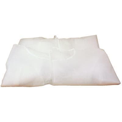 ValuMax Isolation Gown, Knit Cuff, White, Disposable, Non-Sterile, Regular/One Size Fits All, 50/Case, 3260W thumbnail 6