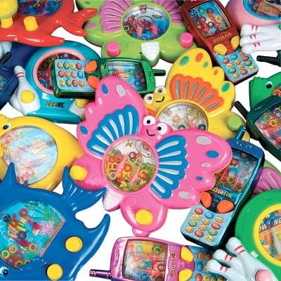 Water Game Assortment, Assorted Colors, Vinyl, 48/Pkg - Water Game Assortment, Assorted, 48/Pkg - Games - Image 1