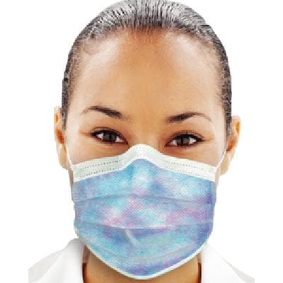 Isofluid Plus Earloop Face Mask, ASTM Level 1, Kaleidoscope, 50/Box, GPLUSKA thumbnail 22