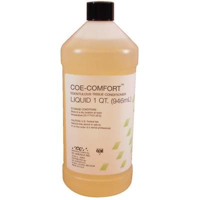 GC America COE-Comfort Self-Cure Chairside Edentulous Tissue Conditioner Liquid Refill, 1 Quart (32 oz), 341092 thumbnail 12