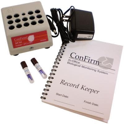 Crosstex ConFirm 24 In-Office Biological Monitoring Starter Kit (Steam), 25 Indicators, Incubator, Crusher, Record Keeper, CBMS10 thumbnail 6