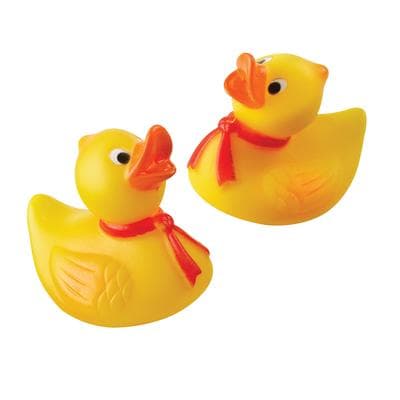 Rubber Duck Squirts, Yellow, 2" Squirt Toy, 24/Pkg - Rubber Duck Squirts,Yellow, 2, 24/Pkg - Squiters - Image 1