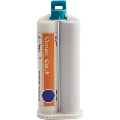 Correct Quick Bite VPS Bite Registration Material, Fast Set, 50 ml Cartridges, 4/Pk, Q31E thumbnail 10