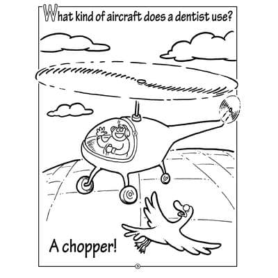 Dental Coloring Book, 8-1/2" W x 11" H, 25/Pkg thumbnail 2