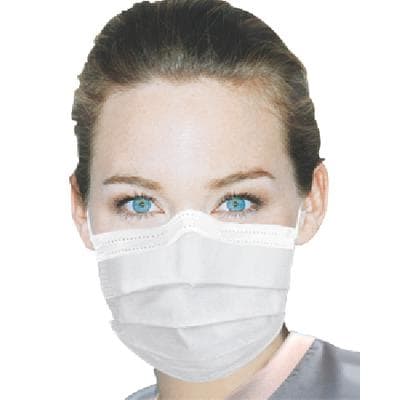 Crosstex Ultra Sensitive FogFree Earloop Surgical Face Mask, ASTM Level 3, White, 40/Box, GCFCXSF thumbnail 31
