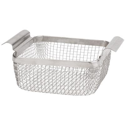 L&R Quantrex 360 Ultrasonic Cleaner Stainless Steel Mesh Basket, Full Size, with Handles thumbnail 4