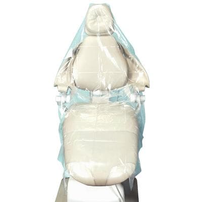 Plasdent Full Plastic Chair Cover Sleeves, 33" x 54", Clear, 200/Box, PS105 thumbnail 14