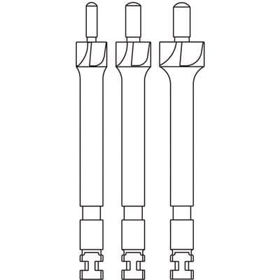 Kerr NTI Root Facer Assorted Pack, 3 Pieces (1.10mm, 1.30mm, 1.55mm), ERF-ASST thumbnail 2