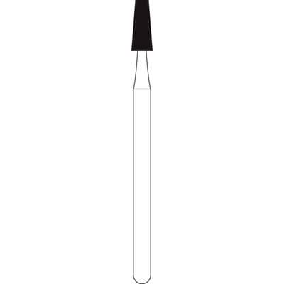 NTI Surgical Carbide Bur, Tapered Fissure, #703, Friction Grip Surgical Length, 2.1 mm Diameter, 4.8 mm Length, 5/Pkg, H703-FGSG thumbnail 7