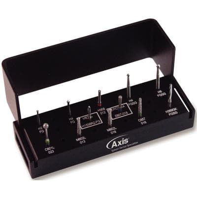 Kerr AXIS Endo Access Set, LS-7580, 11-Piece Bur Kit with Autoclavable Bur Block thumbnail 6