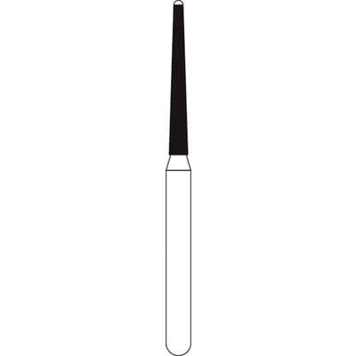 NTI Diamond Bur FG Coarse Safe End Taper #C857-012, 1.2 mm Diameter, 10.0 mm Length, 5/Pack thumbnail 7