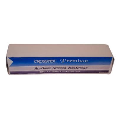 Crosstex All-Gauze Sponges Premium, Non-Sterile, 2" x 2", 12-Ply, 8000/Case, ENC212 thumbnail 7
