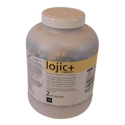SDI Lojic+ Spherical Amalgam Capsules, 2-Spill (600 mg), Fast Set, 500/Jar, #4222202 thumbnail 10