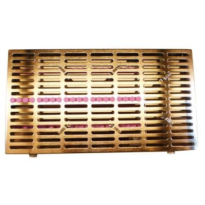 IMS® Signature Series® Oral Surgery Cassettes, Purple, 8" x 14.5" x 1.25", Stainless Steel with Silicone Rails, Single thumbnail 9