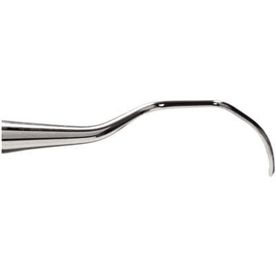 American Eagle Titanium Implant Curette, #L3-4 Langer, Posterior, Double-Ended, EagleLite Resin Handle, 3/8" Green, 1/Pk, AEIIL3-4X thumbnail 11