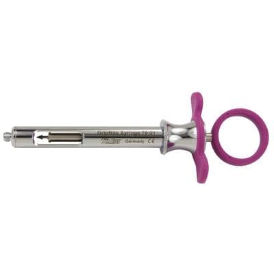 GripRite Aspirating Syringe, Cook-Waite Type, Standard, Pink Silicone Grips, 1 Each, 76-31 thumbnail 12
