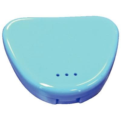 Plasdent Mini Dental Appliance Box, Blue, 12/Pkg, 200MN-2 - Mini Dental Appliance Box, 12/Pkg - Blue - Image 1