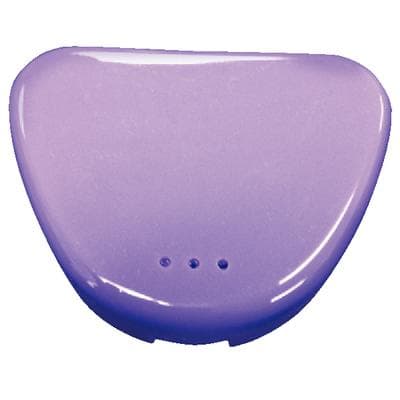 Plasdent Mini Dental Appliance Box, Purple, 12/Pkg, 200MN-10 - Mini Dental Appliance Box, 12/Pkg - Purple - Image 1