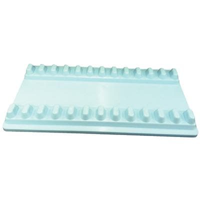 Plasdent Instrument Mat, Large, Aquamarine, 12 Instruments, 7.5" x 4", 1/Pkg, 400ML-14 thumbnail 2
