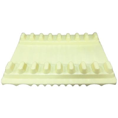 Plasdent Reversible Instrument Mat, Small, Yellow, 5-3/16" x 4-1/8", Holds 8 or 12 Instruments, Autoclavable thumbnail 2