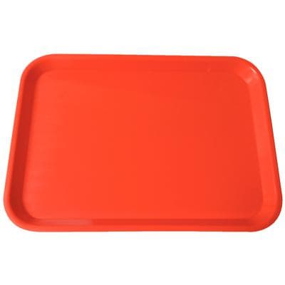 Plasdent Set-Up Tray, Flat Size B (Ritter), Flame, 13-3/8" x 9-5/8" x 7/8", 1/Pk, 300BF-5 thumbnail 6