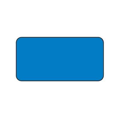 Color-Coding System Labels, 2" x 1", Blue, 250/Roll - Color-Coding System, 2" x 1", 250/Roll - Blue - Image 1
