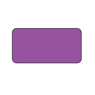 Color-Coding System Labels, 2" x 1", Purple, 250/Roll - Color-Coding System, 2" x 1", 250/Roll - Purple - Image 1