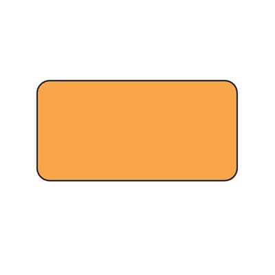 Color-Coding System Labels, 2" x 1", Orange, 250/Roll - Color-Coding System, 2" x 1", 250/Roll - Orange - Image 1