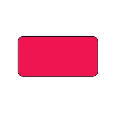 Color-Coding System Labels, 2" x 1", Red, 250/Roll - Color-Coding System, 2" x 1", 250/Roll - Red - Image 1