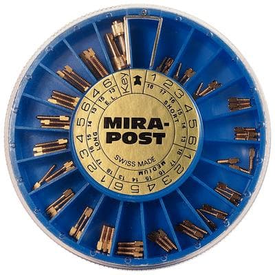 MiraPost Classic Gold-Plated Posts, Starter Kit - 240 Assorted (20 Sizes) - MiraPost Classic Gold-Plated Posts, Starter Kits - 240 Assorted (20 Sizes) - Image 1