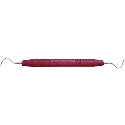 PDT Queen of Hearts Universal Periodontal Finishing Curette, Double-Ended, Red Resin Handle, R144 thumbnail 16