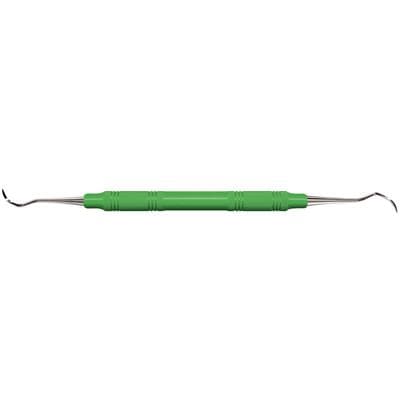 American Eagle Titanium Implant Sickle Scaler, #204S, Posterior, Double-Ended, EagleLite Resin Handle, 3/8" Green, 1/Pk, AEII204SX thumbnail 15