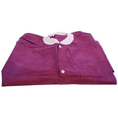 ValuMax Extra-Safe Hip-Length Lab Jacket, AAMI Level 3, Cranberry, Medium, 10/Pack, 3630CYM thumbnail 6