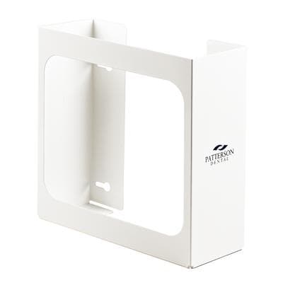 Patterson® White Baked Enamel Double Glove Dispenser, Wall Mountable, Holds 2 Boxes, 10"H x 12"W thumbnail 4