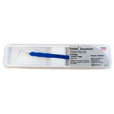 Dentsply Maillefer Schilder Anterior Plugger #10A, 30 mm, Silicone Handle, Blue, 1/Pk thumbnail 6