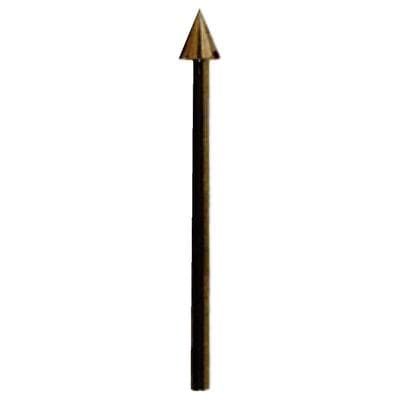 Vul-Crylic Carbide Bur, Size 1, Cone Shape, Flat End, Handpiece Shank, 3/32" (2.35 mm), Single - Vul-Crylic Burs, Size 1 - Cone, HP, 3/32" (2.35 mm) Shank - Image 1