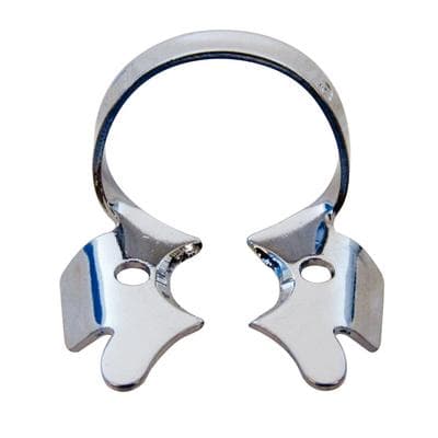Hygenic Gloss Finish Winged Rubber Dam Clamp #3, Flat Jawed, Small Molar, 1/Pkg, H05689 thumbnail 10