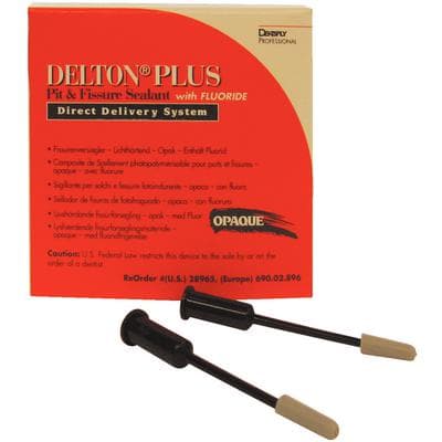 DELTON® Plus Light Cure Direct Delivery System Refill, Opaque, 0.08 ml Cartridges, 50/Pkg, #28965 thumbnail 9