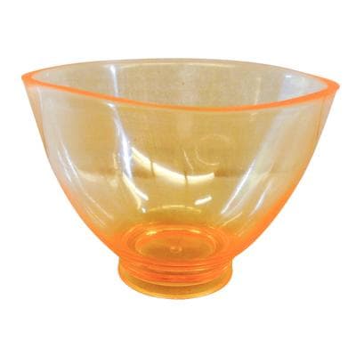 Palmero Candeez Flexible Mixing Bowl, Large (4.5" x 3"), Tangerine/Orange Scented, 600cc, 1531TO thumbnail 6