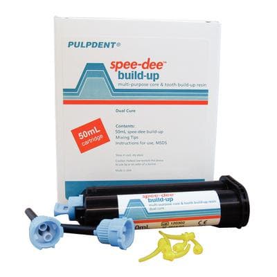 Spee-Dee Core Build-Up Material, Dual-Cure, Automix Cartridge Kit, 50 ml, 30 Tips, SBU50 thumbnail 23