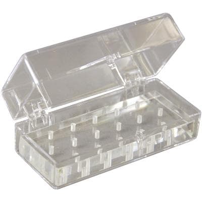 Palmero Clear Plexiglass Bur Block, 16 Hole FG, 1 Each thumbnail 4