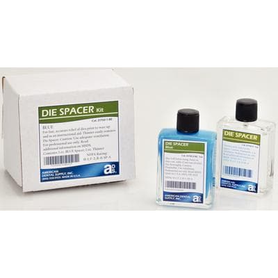 Die Spacer Kit – Economy Pack - Clear (3 x 1 oz Die Spacer + 1 x 1 oz Thinner) - Die Spacer Kit – Economy Pack - Clear - Image 1
