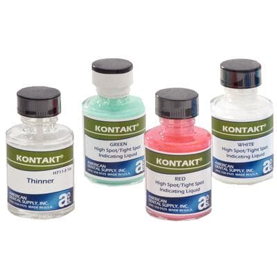 Kontakt Hi Spot Indicator Red, 1 oz Kit with Thinner thumbnail 2