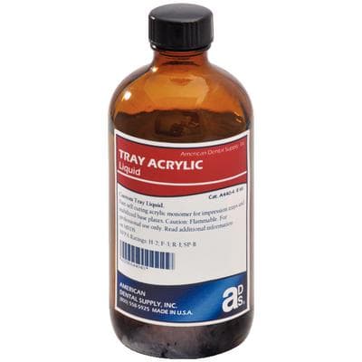 American Dental Supply Acrylic Tray Material Liquid, Fast-Curing, 1 Quart (32 oz) Bottle thumbnail 2