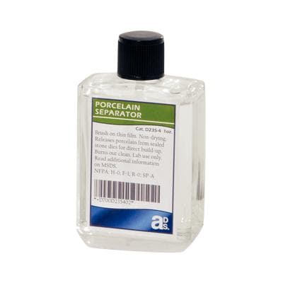 American Dental Supply Porcelain Separator Refill, 1 oz Bottle thumbnail 5