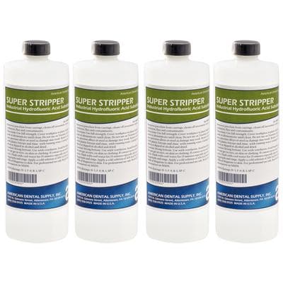Super Stripper Neutral Kit, Hydrofluoric Acid Substitute, 1 Pint Stripper + 1 lb Neutralizer, 01KEZKNMC4XZ1H5J721TYY80Q0 thumbnail 4