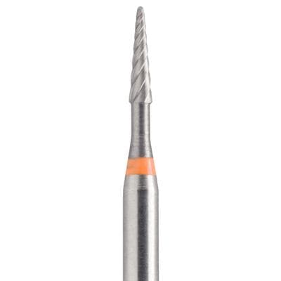 Meisinger Tungsten Carbide Trimming & Finishing Bur with Twist, FG, Pointed Taper, #ET4, 1.0 mm, Fine, 5/Pk, D0133-010-FG thumbnail 8