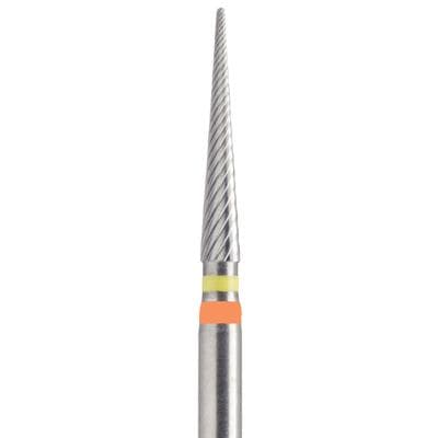 Meisinger Tungsten Carbide T&F Finishing Bur with Twist, ET9, Extra Fine, 20 Flute, 1.4 mm Diameter, Friction Grip, 5/Pkg, D0135F-014-FG thumbnail 6